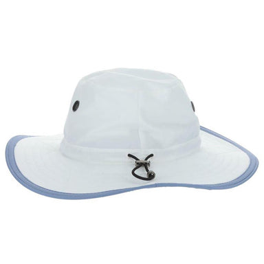 Supplex Dimensional Brim Hat, Slate - DPC Outdoor Headwear Bucket Hat Dorfman Hat Co.    