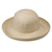 Sydney Packable Kettle Brim Hat - Wallaroo Hats Kettle Brim Hat Wallaroo Hats WSSYD-IV Ivory M/L (58 cm) 