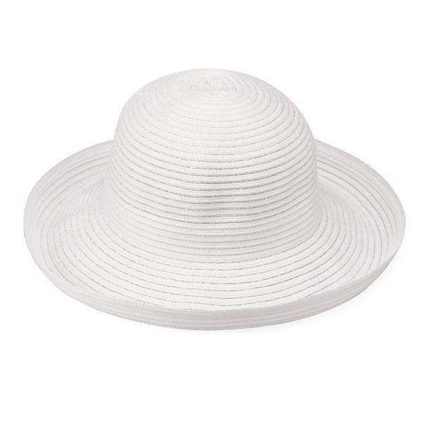 Sydney Packable Kettle Brim Hat - Wallaroo Hats Kettle Brim Hat Wallaroo Hats WSSYD-WH White M/L (58 cm) 