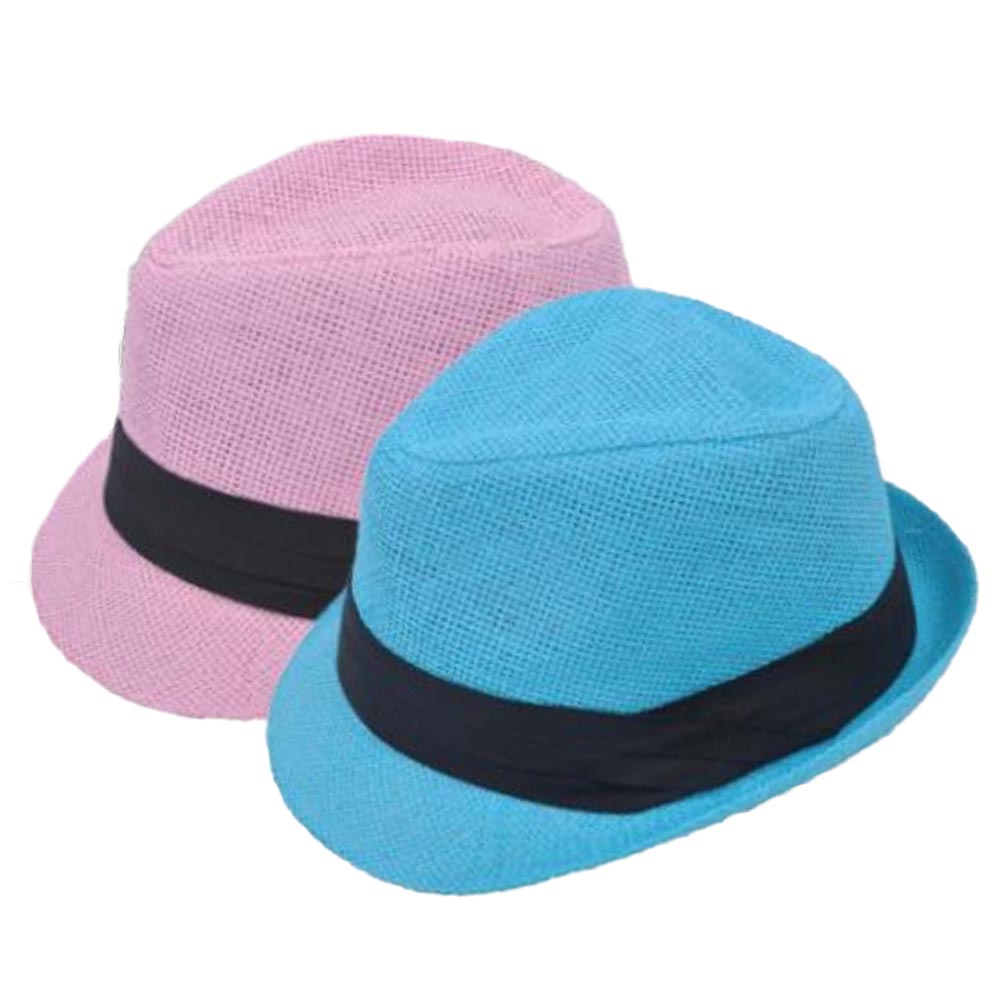 Traditional Summer Fedora Hat - Small to XLarge Hat Sizes Fedora Hat Jeanne Simmons    