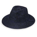 Victoria Fedora Hat - Wallaroo Hats Safari Hat Wallaroo Hats VICFEMN Mixed Navy M/L (58 cm) 