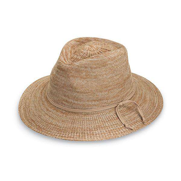Victoria Fedora Hat - Wallaroo Hats Safari Hat Wallaroo Hats VICFECM Mixed Camel M/L (58 cm) 