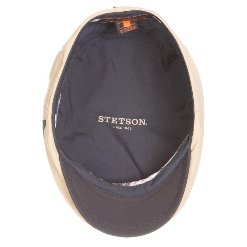Water Repellent Microfiber Flat Cap - Stetson Hat Flat Cap Stetson Hats    