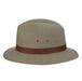 Water Repellent Safari Hat for Big and Tall Men - Dorfman Hats Safari Hat Dorfman Hat Co. 863L-KAKI6 Khaki 3X-Large (65 cm) 