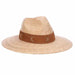Bianca Organic Palm Leaf Safari Hat - Scala Hats Safari Hat Scala Hats LS243 Natural Palm Medium (57 cm) 