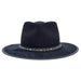 Bushwick Wool Felt Fedora Hat - American Outback Wool Hat Safari Hat Head'N'Home Hats    