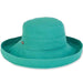 Classic Ladies Cotton Up Brim Hat - Sun 'N' Sand Hats Kettle Brim Hat Sun N Sand Hats hh1577K Teal Medium (57 cm) 