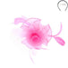 Tulle and Netting Flower Fascinator - Sophia Collection Fascinator Something Special LA hth2187pk Pink  