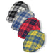 Boy's Plaid Flannel Flat Cap - Jeanne Simmons Hats Flat Cap Jeanne Simmons js1220bk Black 4-6T 