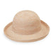 Petite Victoria - Wallaroo Hats for Small Heads Kettle Brim Hat Wallaroo Hats WSPVICMB Mixed Beige Small (56 cm) 