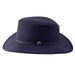 Head 'N Home Cabana Black SolAir Breathable Mesh Shade Hat up to XXL Safari Hat Head'N'Home Hats    