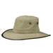 Supplex Dimensional Brim Hat, Fossil - DPC Outdoor Headwear Bucket Hat Dorfman Hat Co. mc288fss Fossil S/M (56 - 58 cm) 