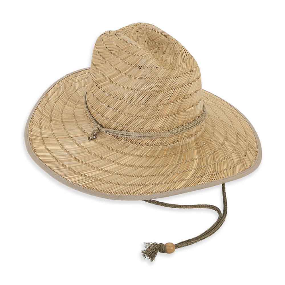 Small Heads Rush Straw Lifeguard Hat - Sunny Dayz™ Petite Hats Lifeguard Hat Sun N Sand Hats    