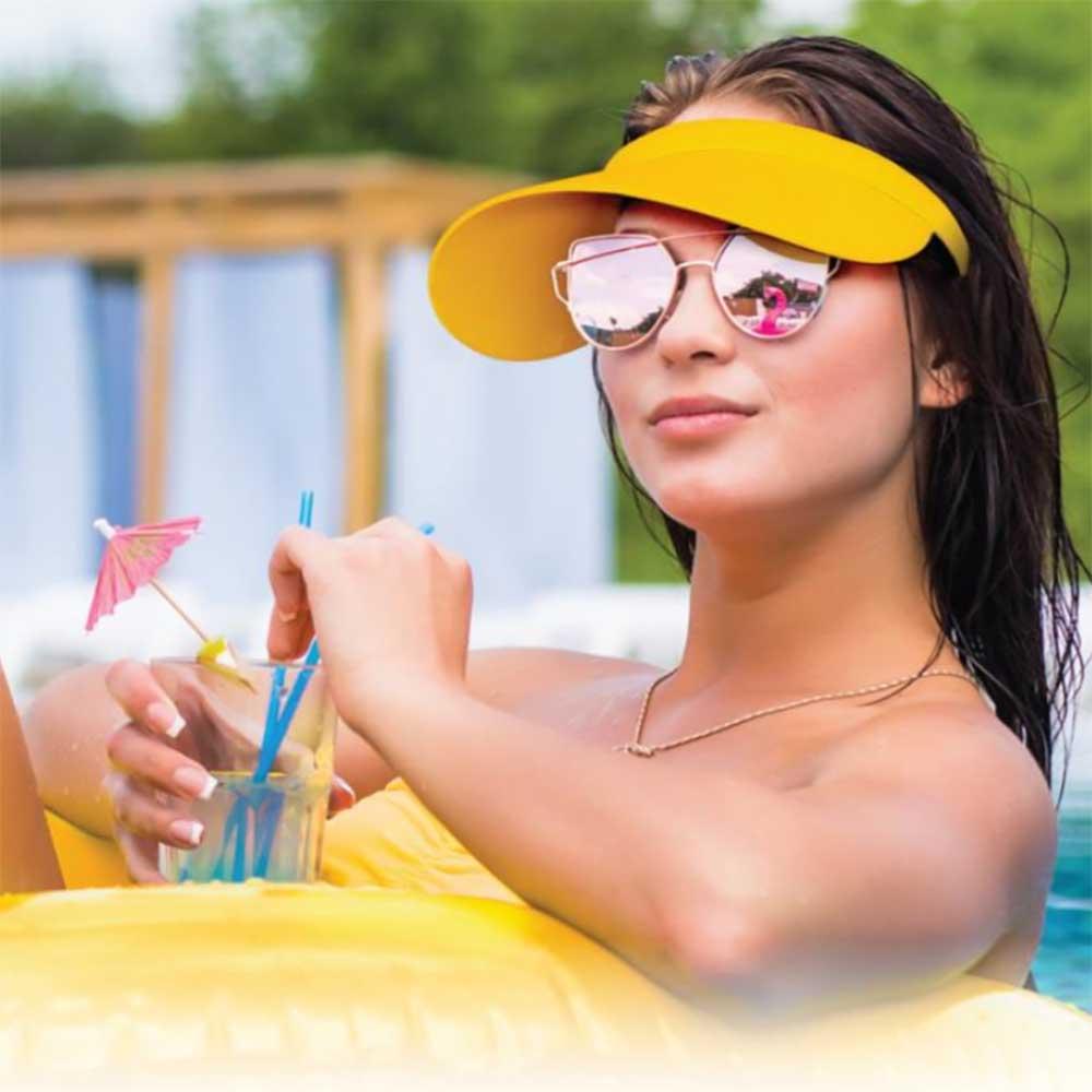 Neoprene Sun Face Shield UV Protection Visor Hat - China Sun Visor