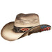 Bangkok Toyo Flying Eagle American Flag Cowboy Hat - Kenny Keith Cowboy Hat Great hats by Karen Keith TM10L-D Tan Large (59 cm) 