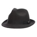 Black ProvatoKnit Fedora for Men - DPC 1921 Hats, Fedora Hat - SetarTrading Hats 