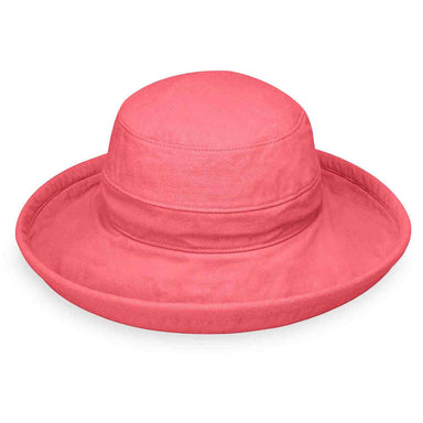 Casual Traveler Packable Hat - Wallaroo Hats Kettle Brim Hat Wallaroo Hats CAST-CO Coral  