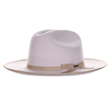 Cattleman Hat with Bound Brim - Dorfman Pacific Cowboy Hat Dorfman Hat Co. WP19-BELLY3 Belly Large (59 cm) 
