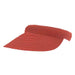Comfort Clip On Heathered Straw Sun Visor - Boardwalk Style Visor Cap Boardwalk Style Hats da486Mpk Hot Pink Tweed Medium (57 cm) 