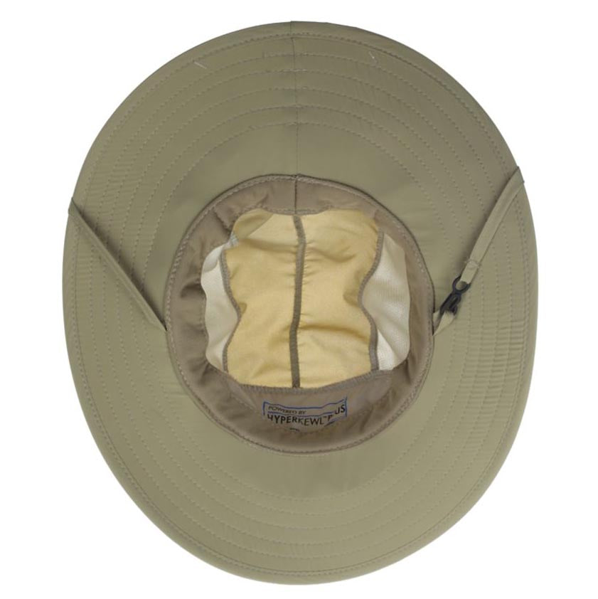 Cooling Dimensional Brim Hiking Hat, Chin Strap - DPC Outdoor Headwear Bucket Hat Dorfman Hat Co.