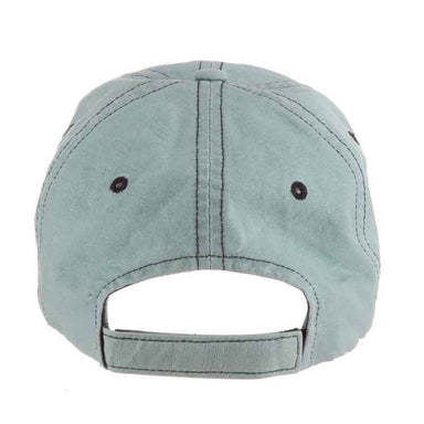 Cotton Baseball Cap with Flower Embroidery - Tommy Bahama Hats Cap Tommy Bahama Hats