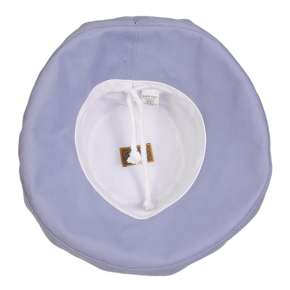 Cotton Up Turned Large Brim Sun Hat - Scala Hats for Women