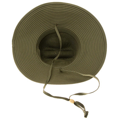 Crushable Lifeguard Hat with Chin Strap - Boardwalk Style Lifeguard Hat Boardwalk Style Hats    