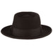 Crushable Water Repellent Wool Felt Fedora Hat - Scala Hat Fedora Hat Scala Hats