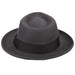 Crushable Water Repellent Wool Felt Fedora Hat - Scala Hat Fedora Hat Scala Hats
