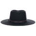 Bryan Structured Wool Felt Flat Brim Rancher Hat - Scala Hats Safari Hat Scala Hats