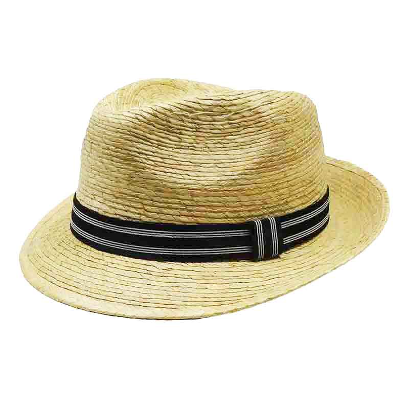 Catrin Palm Summer Fedora Hat - Texas Gold Hats — SetarTrading Hats
