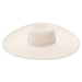 Extra Wide Brim Straw Beach Hat - Boardwalk Style Wide Brim Sun Hat Boardwalk Style Hats DA1896-WHT White OS (57 cm) 