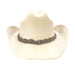 Faux Suede Western Hat with Braided Rhinestone Band - Boardwalk Style Cowboy Hat Boardwalk Style Hats    