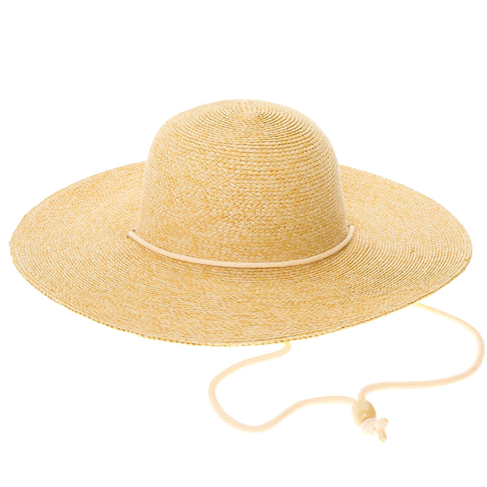 Fine Braid Straw Beach Hat, M/L size - Boardwalk Style Wide Brim Sun Hat Boardwalk Style Hats DA1990-NAT Natural OS (58.5 cm) 