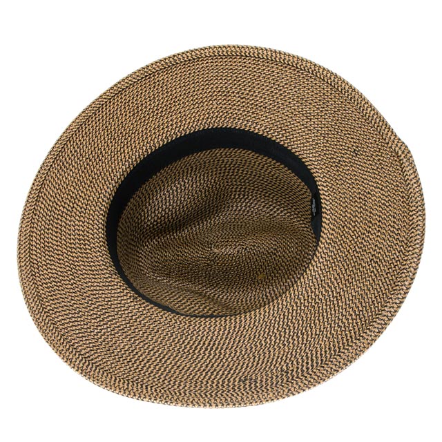 Flex Weave Straw Lampshade Style Hat for Women - Boardwalk  display picture 1