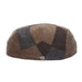 Flipper Tweed Patchwork Flat Cap - Dorfman Pacific Hat, Flat Cap - SetarTrading Hats 