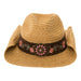 Floral Embroidered Hat Band for Hat Bar Tailoring - SetarTrading Hat Bands SetarTrading Hats