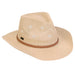 Floral Pattern Knit Western Hat with Braided Band - Sun 'N' Sand Hats Cowboy Hat Sun N Sand Hats HH3303 Beige OS (58 cm)