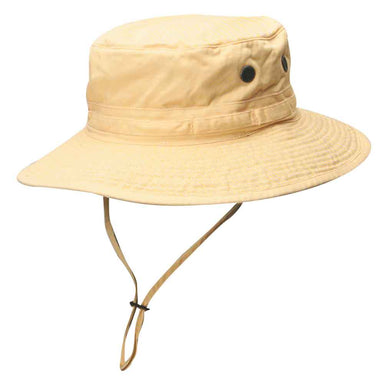 Garment Washed Twill Boonie Hats - Dorfman Outdoor Hats Bucket Hat Dorfman Hat Co. BH56-YELL2 Yellow Medium
