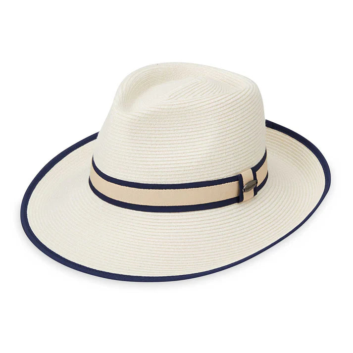 Greenwich by Wallaroo Hat Company Fedora Hat Wallaroo Hats GRNW-IV Ivory M/L (58 cm)