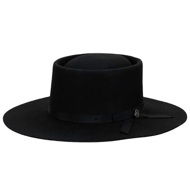Ciao Bella Hand Crafted Wool Felt Gaucho Hat - Biltmore Hats Bolero Hat Biltmore Hats BF136-BLK Black OS 