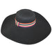 Oversize Brim Straw Floppy with Multicolor Band - Jeanne Simmons Floppy Hat Jeanne Simmons    