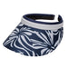 Island Breeze Clip On Sun Visor - GloveIt® Golf Hats Visor Cap GloveIt VC436 Navy