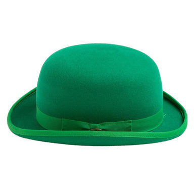 Kelly Green Stiff Bowler Derby Hat - Scala Hats for Men Bowler Hat Scala Hats