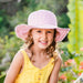 Kids Scrunchie Packable Sun Hat - Wallaroo Hats Wide Brim Sun Hat Wallaroo Hats    