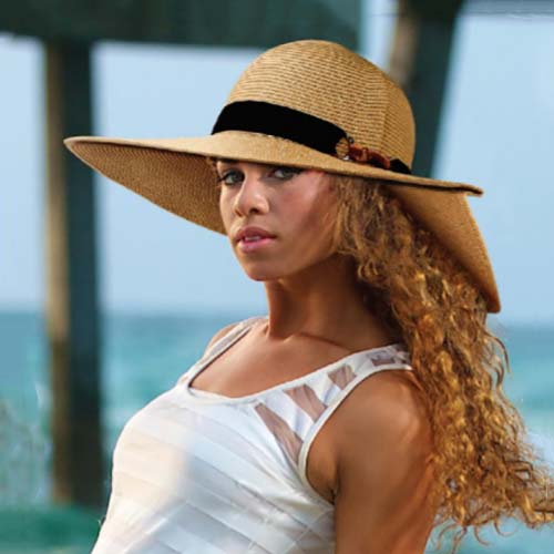 Womens hats for big heads. Large and XL size summer hats for ladies. Wide brim plus size hats, and sun visors