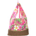 Lady Danberry Hobo with Crocheted Toyo Base - Cappelli Straworld Bags Bags Cappelli Straworld BAG1279 Pink