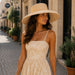 Large Down-Turned Brim Sun Hat - Boardwalk Styles Wide Brim Hat Boardwalk Style Hats
