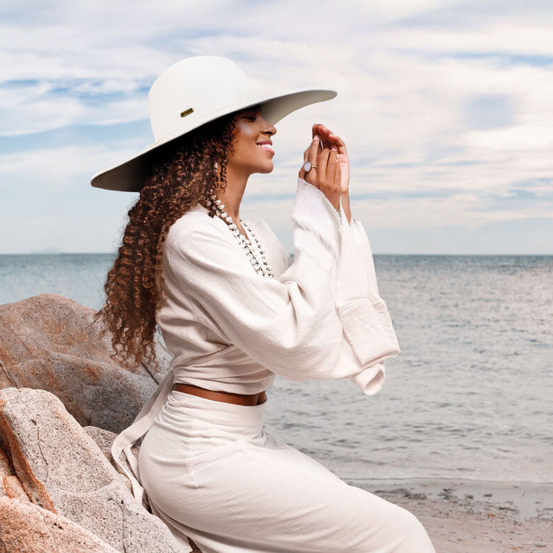 Large Hat Size: Extra Wide Brim Beach Hat - Sun 'N' Sand Hats Large Hat Size: Extra Wide Brim Beach Hat - Sun 'N' Sand Hats