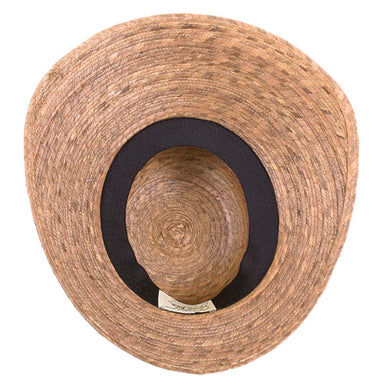 Laurel Palm Leaf Asymmetrical Brim Sun Hat - Tula Hats Facesaver Hat Tula Hats